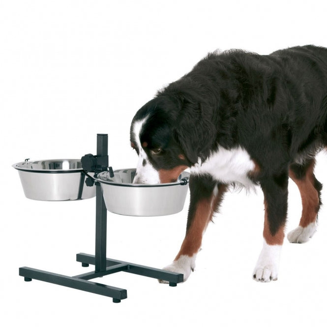 Karlie Otis Plus - Höhenverstellbarer Futternapfständer – Ergonomisch & Stabil