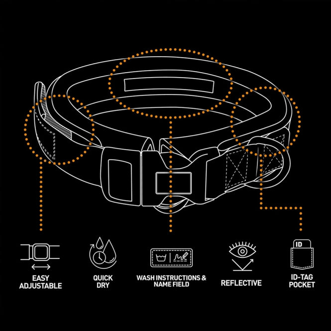 Duvoplus EXPLOR Ultimate Fit Comfy Halsband – Komfort & Sicherheit für jedes Abenteuer