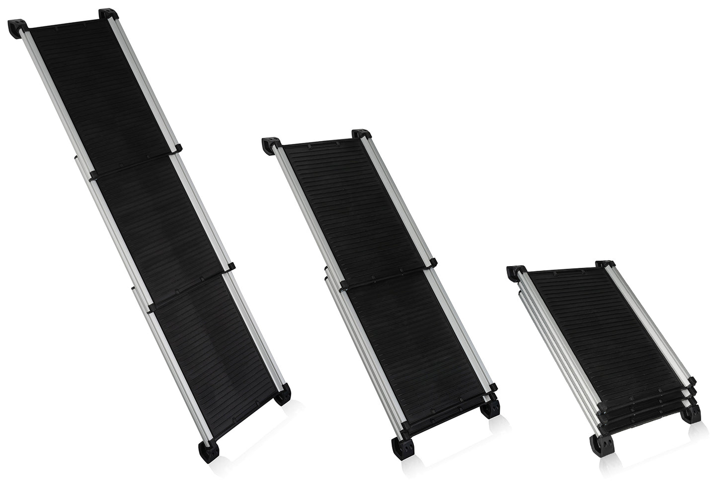 Knuffelwuff Hunderampe 70-158cm - Ausziehbare Teleskoprampe