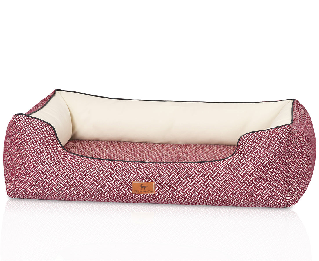 Knuffelwuff Orthopädisches Design Hundebett Sanford – Eleganz trifft auf höchsten Komfort