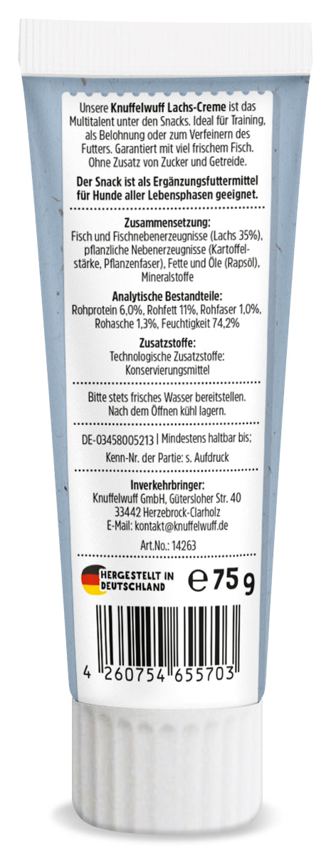 De Hun’nenhoff | Knuffelwuff Tuben Snacks – Natürliche Belohnung aus der Tube