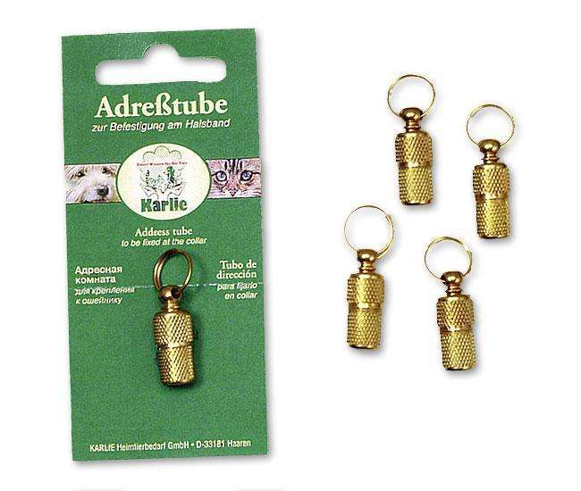 Karlie Adresstube – Goldfarben