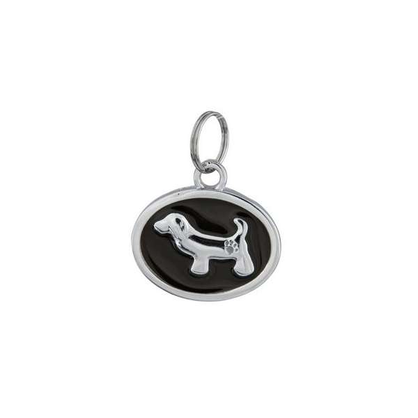 Trixie Schmuck-Adressanhänger Hund oval – Stylisch & sicher unterwegs