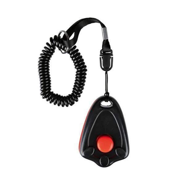 Trixie Clicker mit Gürtelclip – Sanfte Erziehung auf Knopfdruck