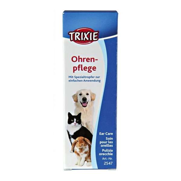 Trixie Pro Care Ohrenpflege – Sanfte Reinigung und Pflege für die Ohren Ihres Haustiers