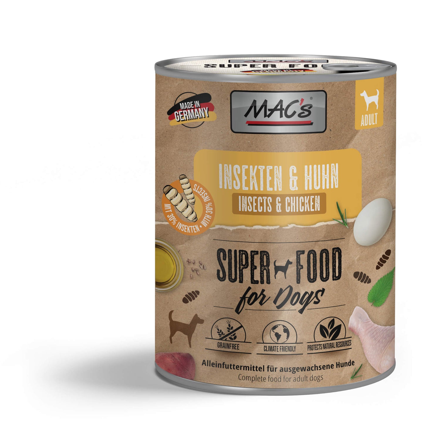 MAC’s Dog Insekten & Huhn – Super Food für eine gesunde Ernährung