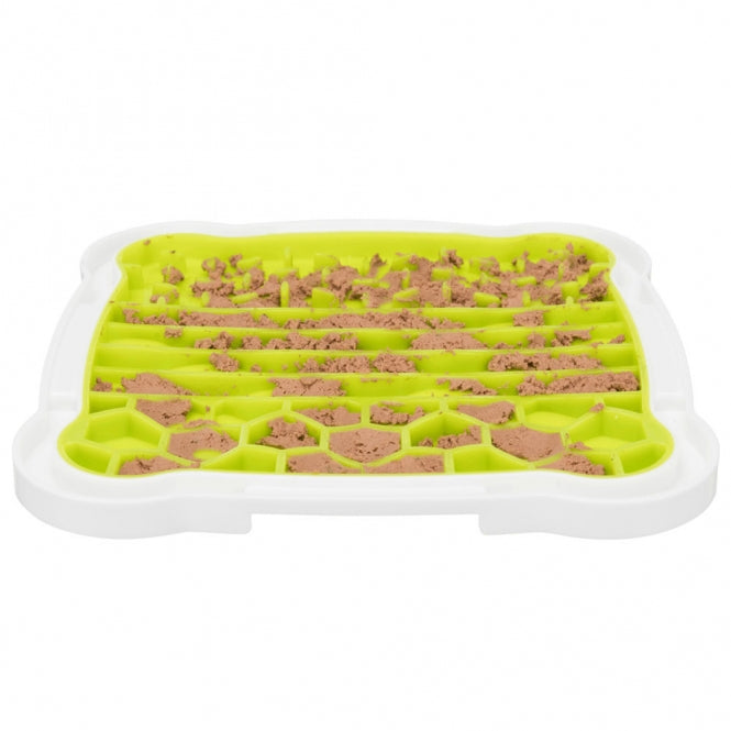 Trixie Lick'n'Snack Schleckplatte - Beruhigendes Schleckspielzeug für Hunde – Perfekte Entspannung und Beschäftigung