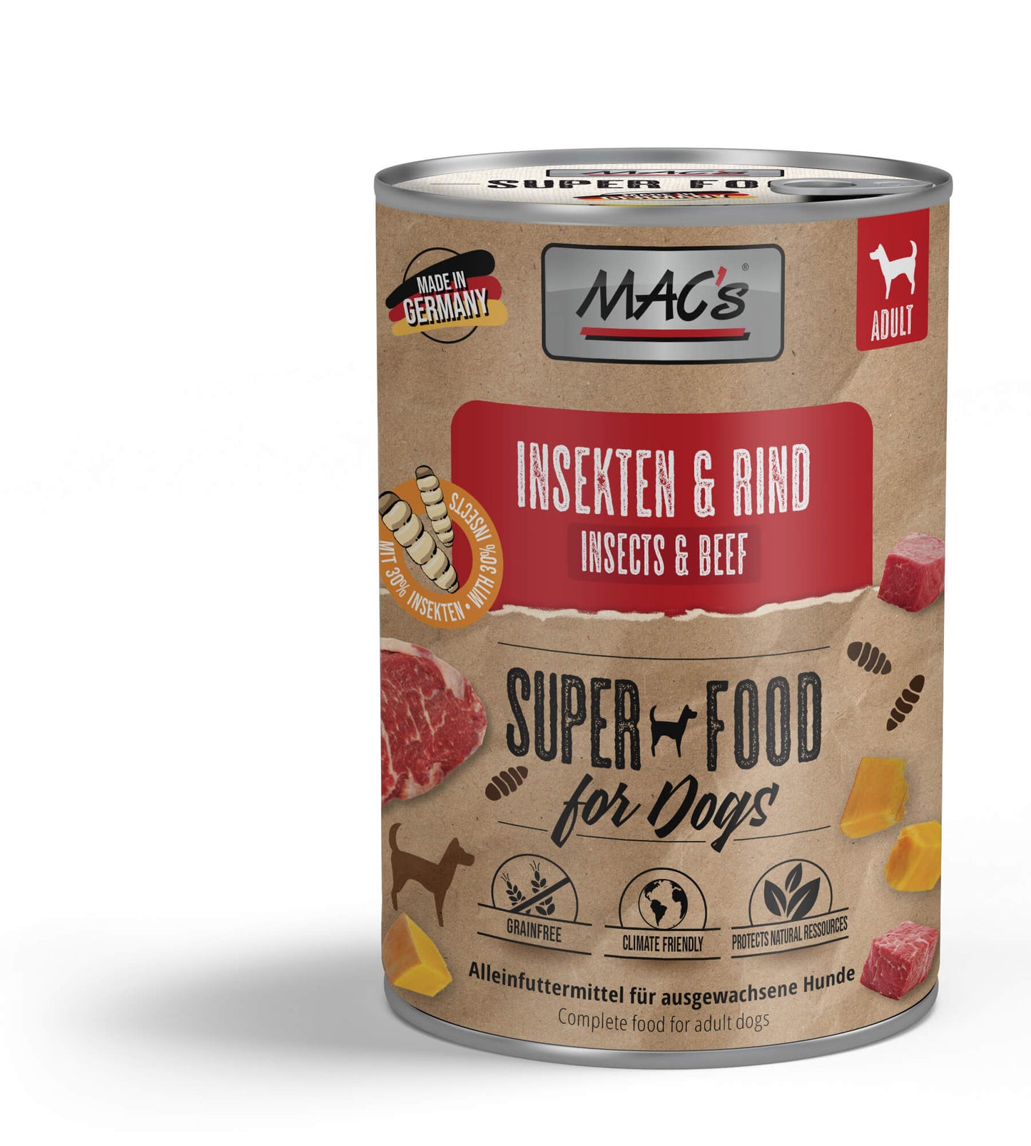 MAC’s Dog Insekten & Rind – Super Food für eine gesunde Ernährung