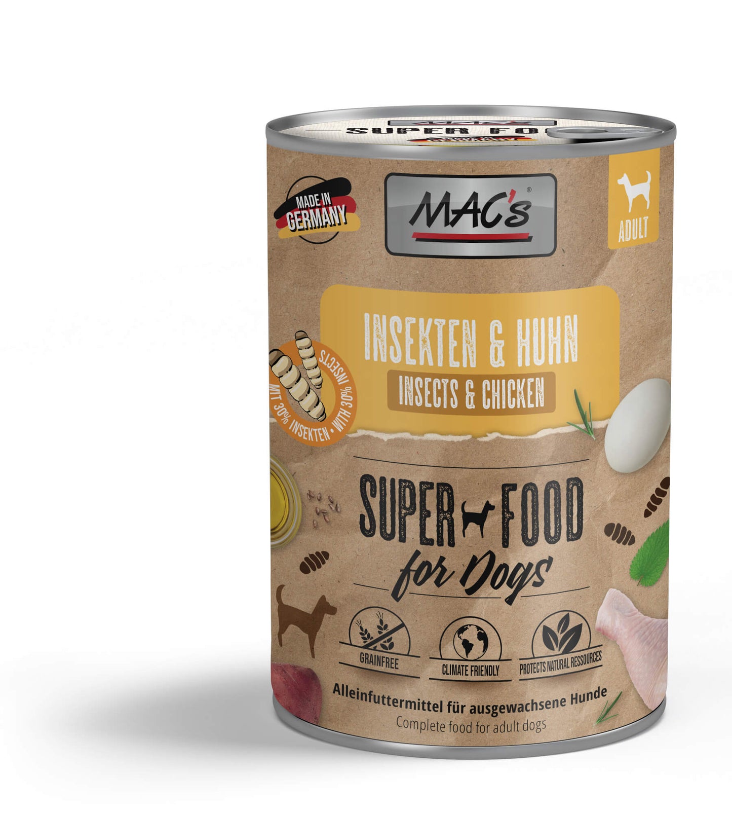 MAC’s Dog Insekten & Huhn – Super Food für eine gesunde Ernährung