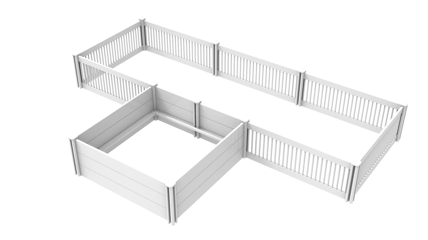 Erweiterungsset Auslauf für PVC-Wurfkiste – Mehr Bewegungsfreiheit für Welpen
