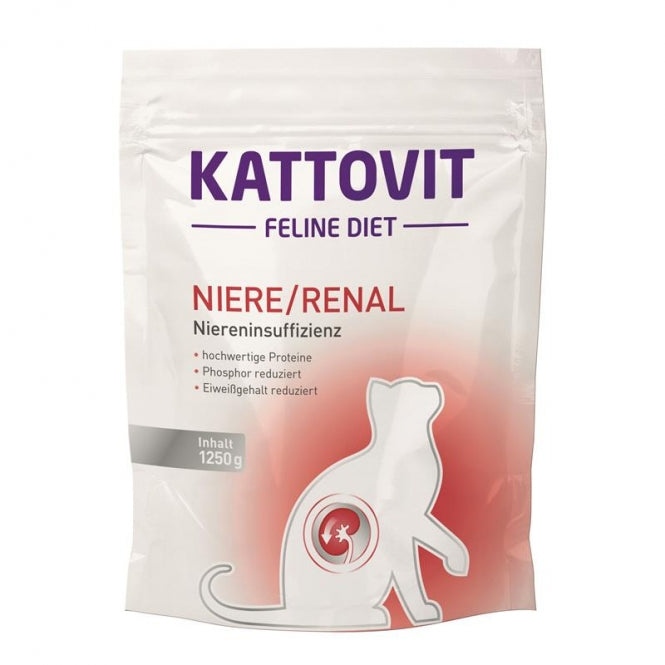 De Hun’nenhoff | Kattovit Feline Diet Niere/Renal – Spezielle Nierendiät für Katzen mit chronischer Niereninsuffizienz
