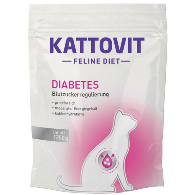 Kattovit Feline Diet Diabetes – Spezielle Diät für Katzen mit Diabetes und Übergewicht