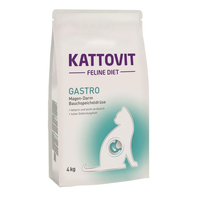 Kattovit Feline Diet Gastro – Diätfutter für Katzen mit Verdauungsproblemen
