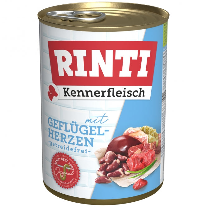 De Hun’nenhoff | RINTI Kennerfleisch - Geflügelherzen