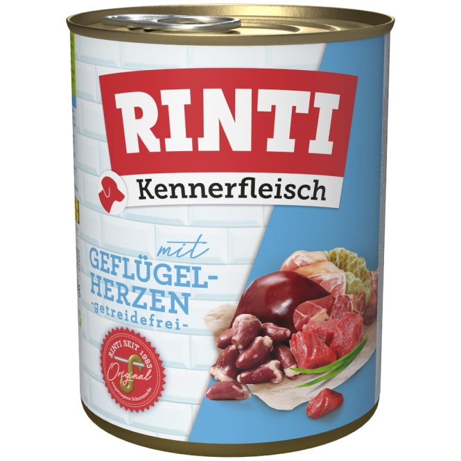 De Hun’nenhoff | RINTI Kennerfleisch - Geflügelherzen