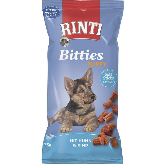Rinti Extra Bitties Puppy Huhn & Rind – Trainingssnack für kleine Helden