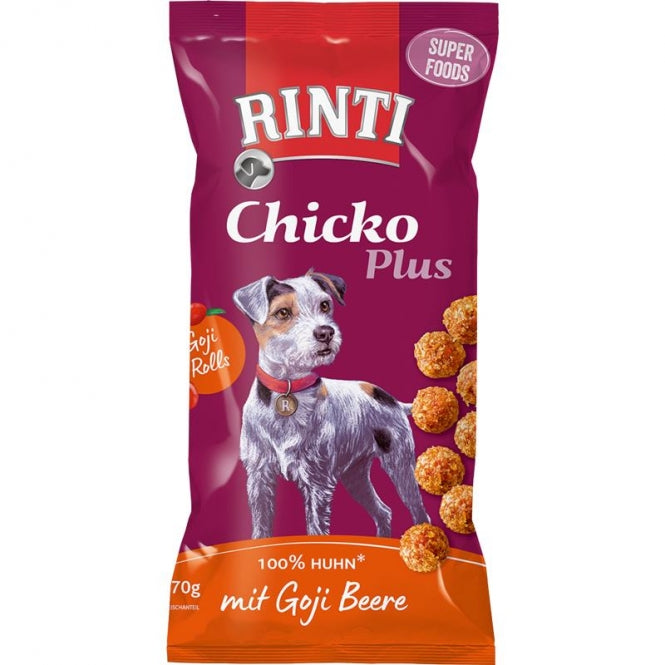 De Hun’nenhoff | Rinti Chicko Plus Superfoods Goji Rolls 70g