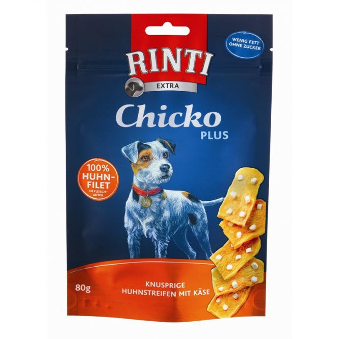 De Hun’nenhoff | Rinti Extra Chicko Plus – Huhn & Käsewürfel – 80 g