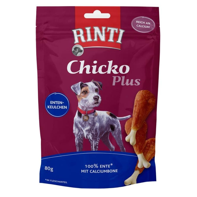De Hun’nenhoff | Rinti Chicko Plus Entenkeulchen 80g