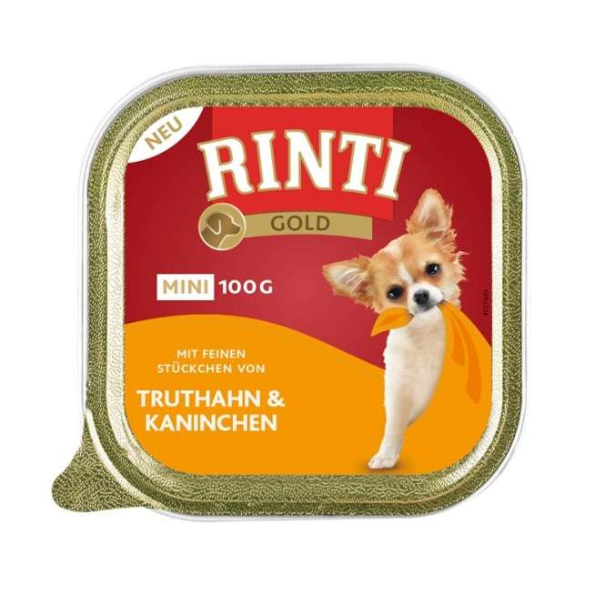 RINTI Gold Mini - Truthahn & Kaninchen 100g