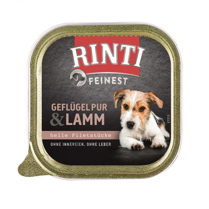 RINTI Feinest Schale - Geflügel & Lamm 150g
