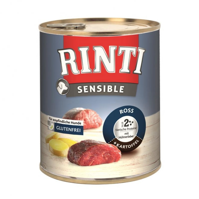 RINTI Sensible – Ross, Hühnerleber & Kartoffel