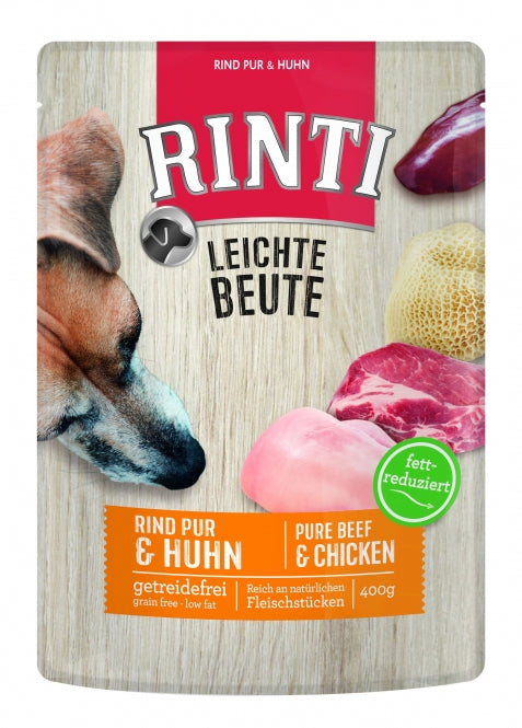 RINTI Leichte Beute - Rind Pur & Huhn 400g
