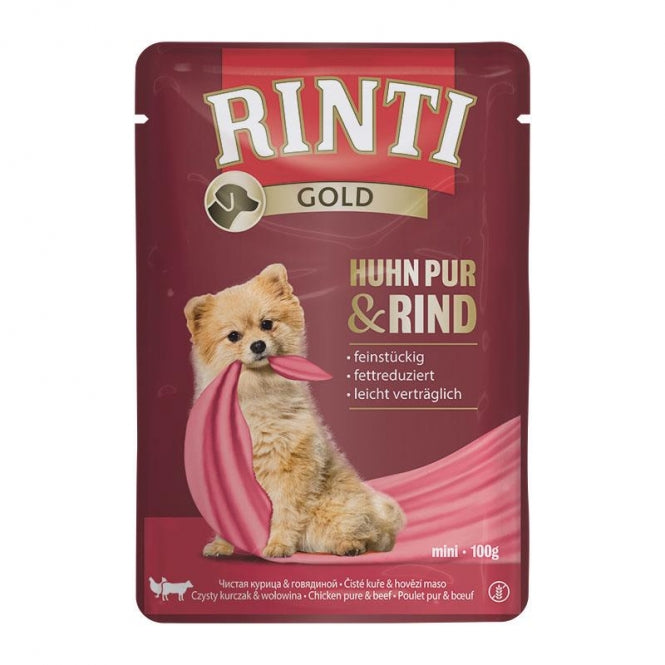 RINTI PB Gold – Huhn Pur & Rind 100g