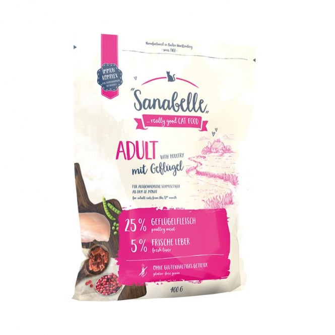 Sanabelle Adult Geflügel – Hochwertiges Trockenfutter für ausgewachsene Katzen