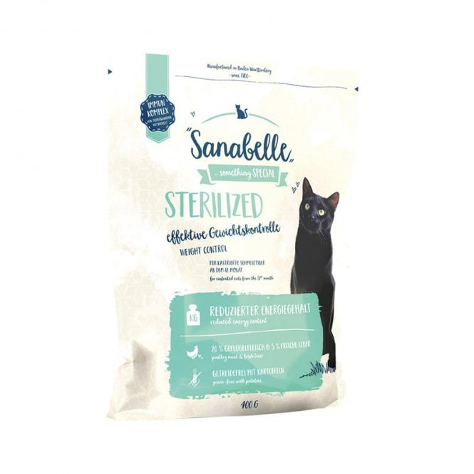 Sanabelle Sterilized – Getreidefreies Trockenfutter für kastrierte Katzen