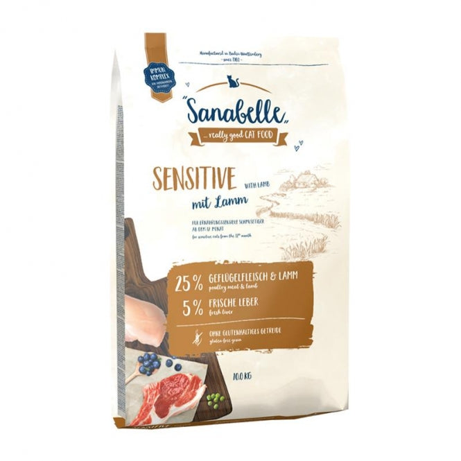 Sanabelle Sensitive Lamm – Schonkost für Feinschmecker mit sensiblem Magen