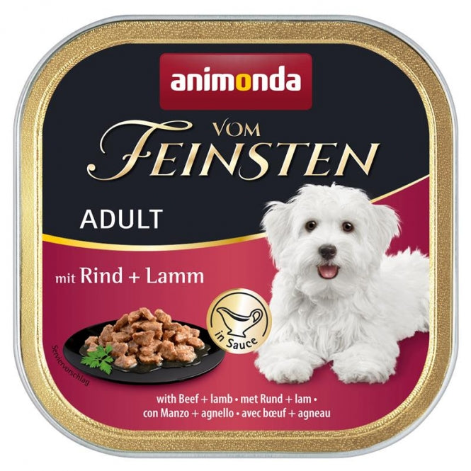 Animonda Vom Feinsten Adult – Rind, Lamm & Huhn in delikater Sauce