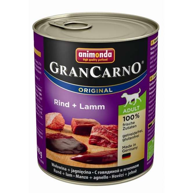 Animonda GranCarno Original ADULT – Rind & Lamm