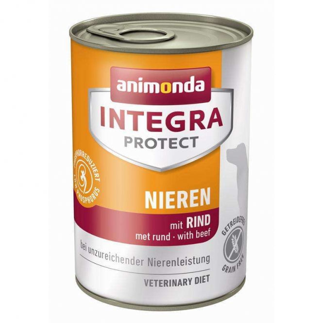 Animonda Integra Protect Nieren Rind & Huhn – Diätfutter für Hunde mit chronischer Niereninsuffizienz