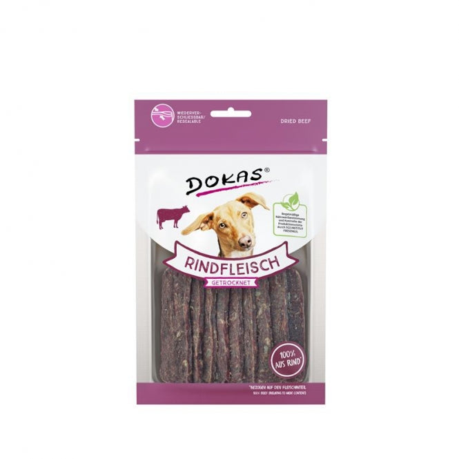 Dokas Rindfleisch-Flügel – Kausnack in Flügelform aus zarter Rinderhüfte