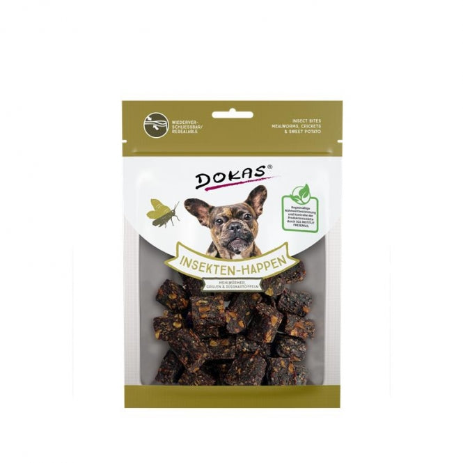 Dokas Insekten-Happen mit Süßkartoffel – der Snackgenuss für Hunde