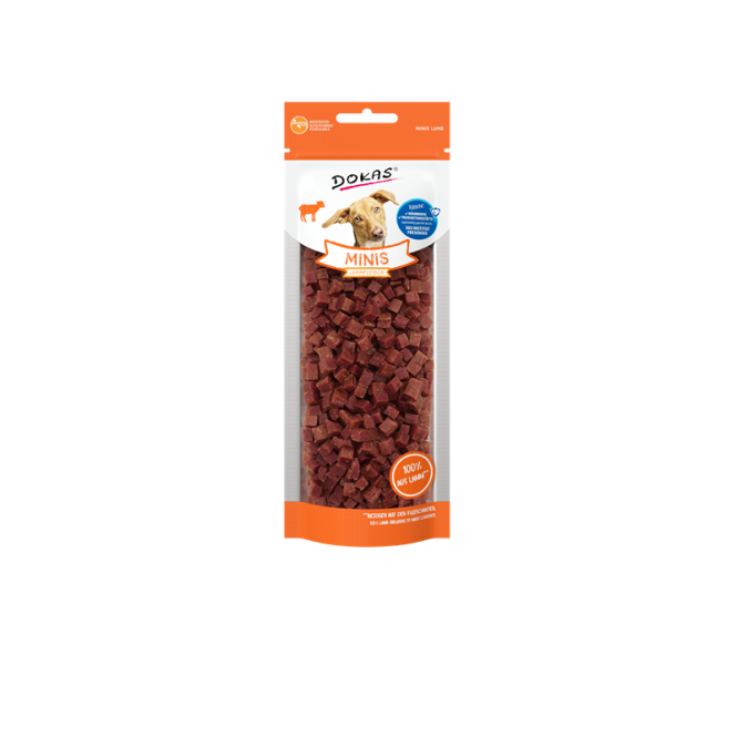 Dokas Minis mit Lamm – handlicher Trainingssnack