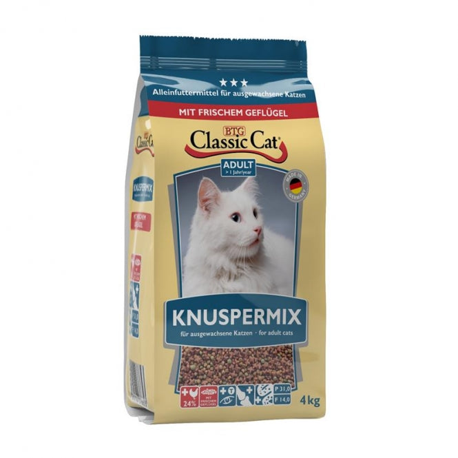 Classic Cat Knuspermix mit frischem Geflügel