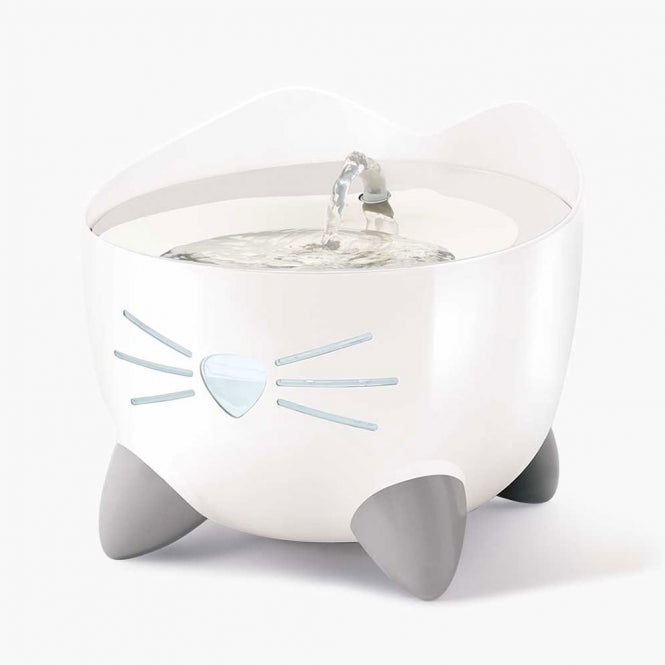 Catit PIXI Trinkbrunnen mit Edelstahleinsatz – Stilvoll, Hygienisch, Katzengerecht