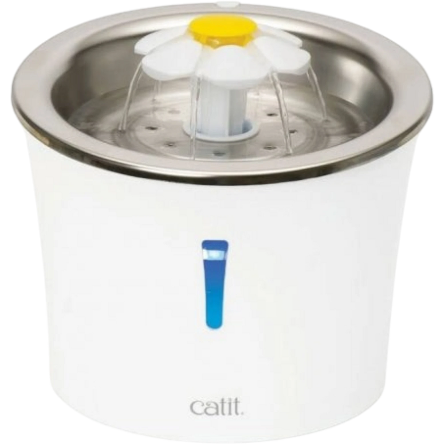 Catit Blumentrinkbrunnen mit Edelstahleinsatz – Hygienisch, ansprechend und ideal für wählerische Katzen