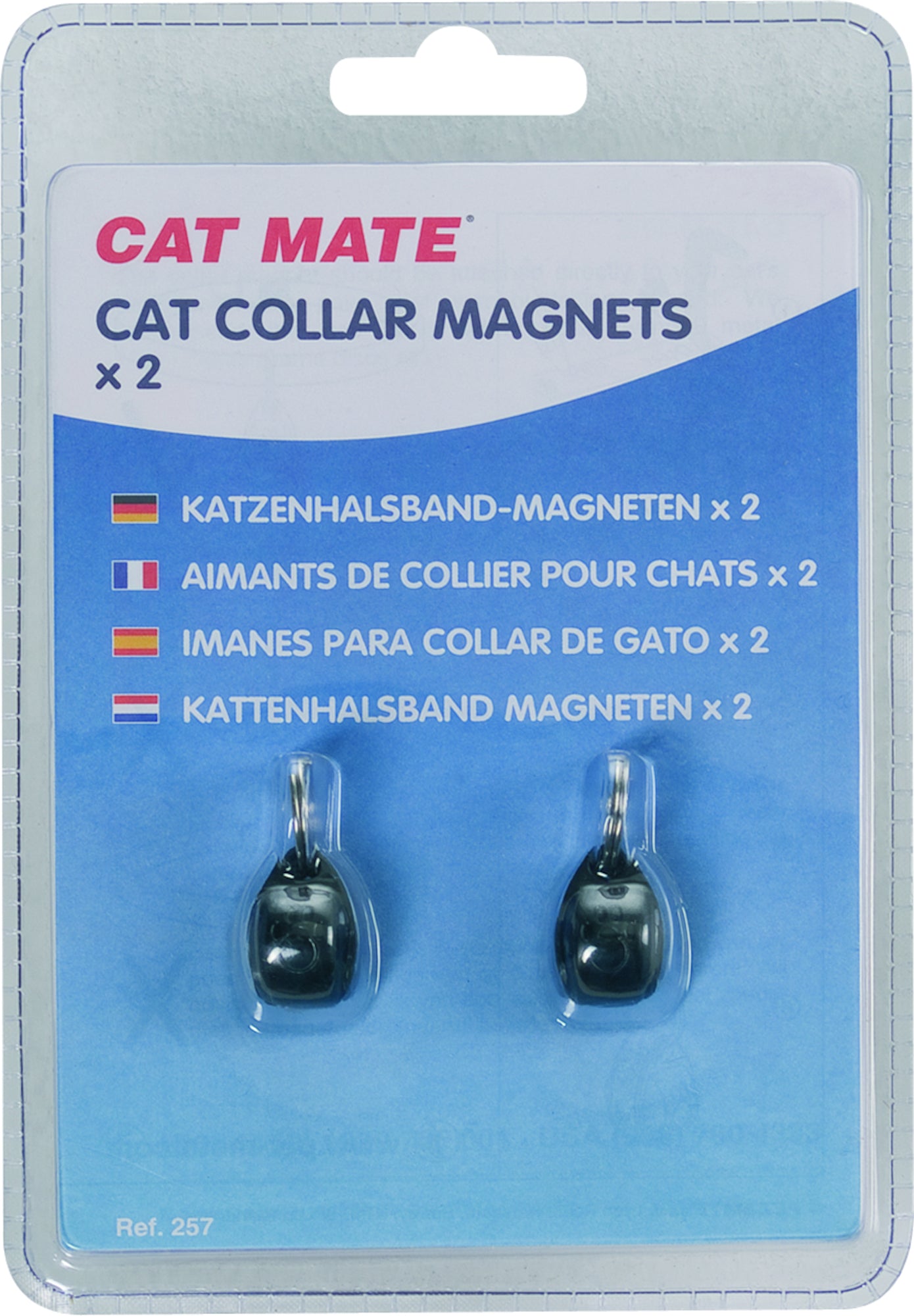 Zutrittskontrolle für Ihre Katze – Cat Mate Halsbandmagnet in Schwarz