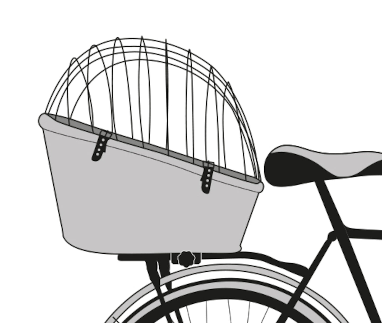 Fahrradkorb Gepäckträger Linea – Der perfekte Begleiter für Fahrradtouren