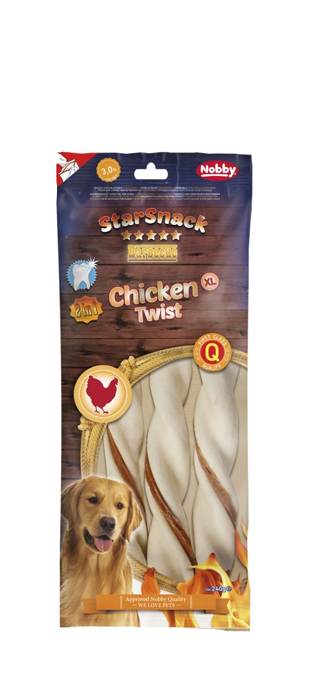 StarSnack BBQ Chicken Twist – Kauspaß mit doppeltem Mehrwert