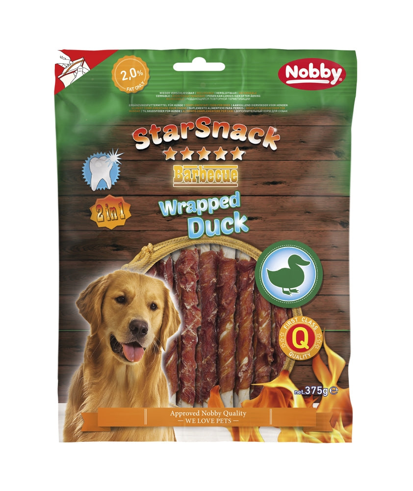 StarSnack BBQ Wrapped Duck – Zahnpflege trifft Genuss
