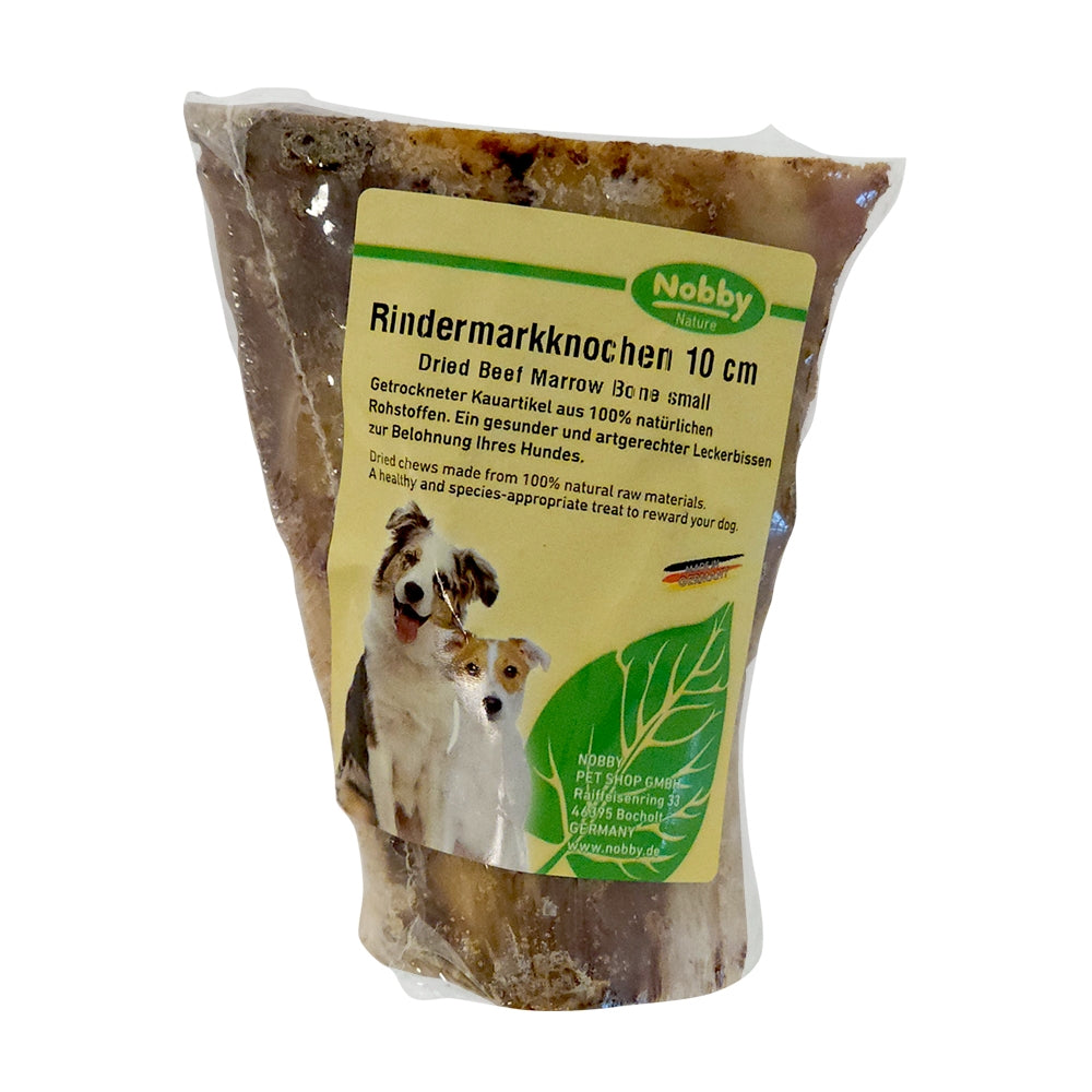 Nobby Nature Rindermarkknochen – Klein, aber kraftvoll. Der natürliche Kausnack mit herzhaftem Kern