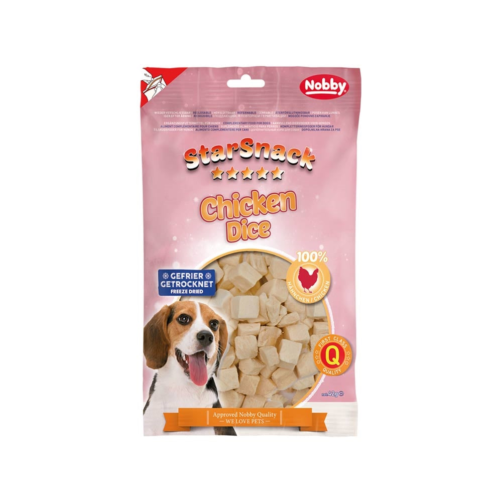 StarSnack Chicken Dice – 100 % Hähnchen, 100 % Genuss
