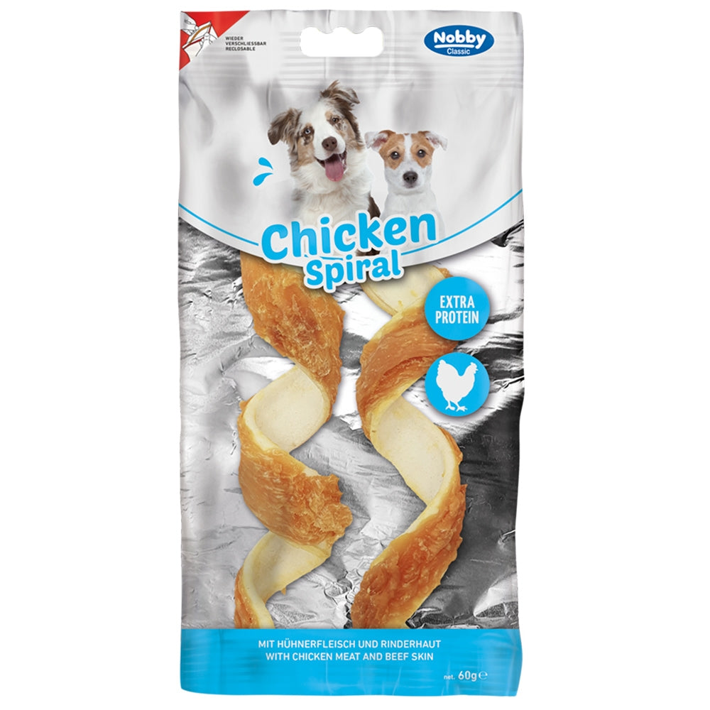 StarSnack CLASSIC Barbecue Chicken Spiral – Kauspaß mit Dreh und Geschmack