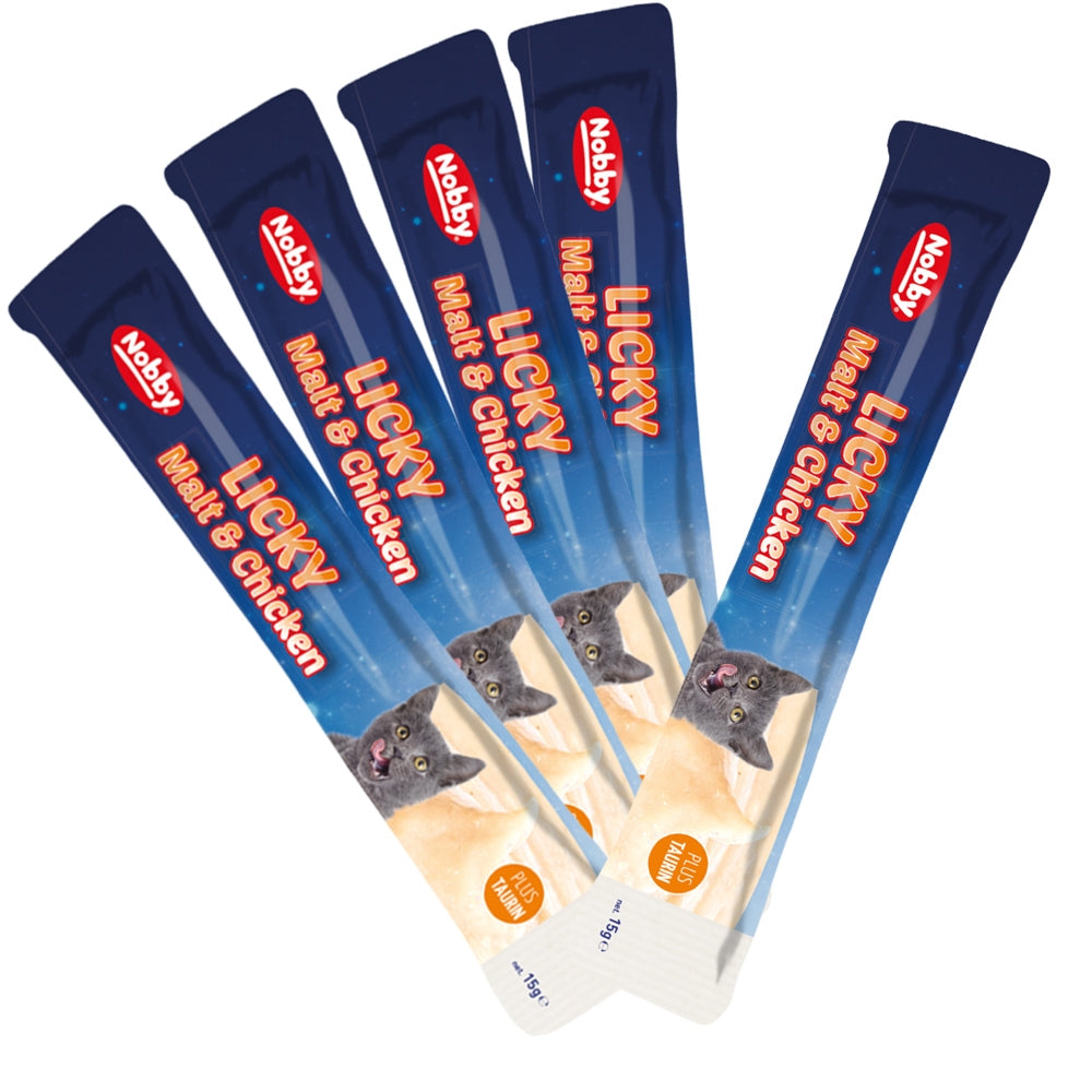 StarSnack LICKY Malt & Chicken – Schleckcreme mit Huhn & Malz für Wohlbefinden & Genuss