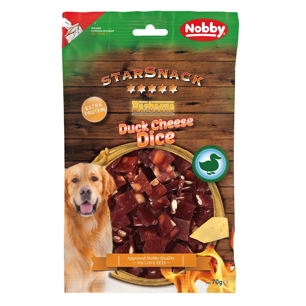 StarSnack BBQ Duck Cheese Dice – Herzhafter Snack mit Entenfleisch & Käse