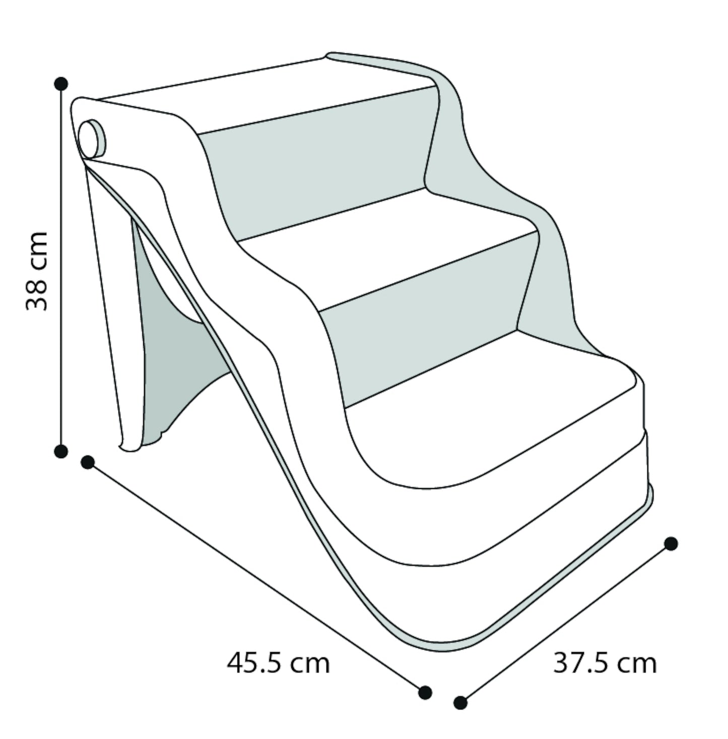 Treppe Fola – Die praktische Einstiegshilfe für Zuhause und unterwegs
